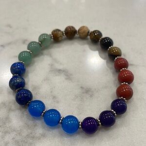 Healing stone bead bracelet